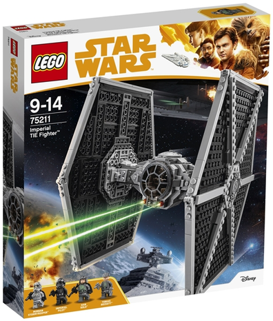 LEGO Set-Imperial TIE Fighter-Star Wars-75211-1-Creative Brick Builders